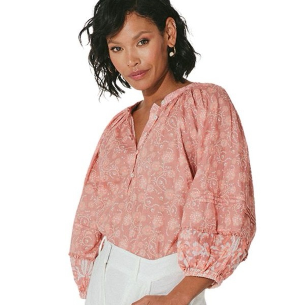 Cleobella Quinn Blouse in Camara Floral